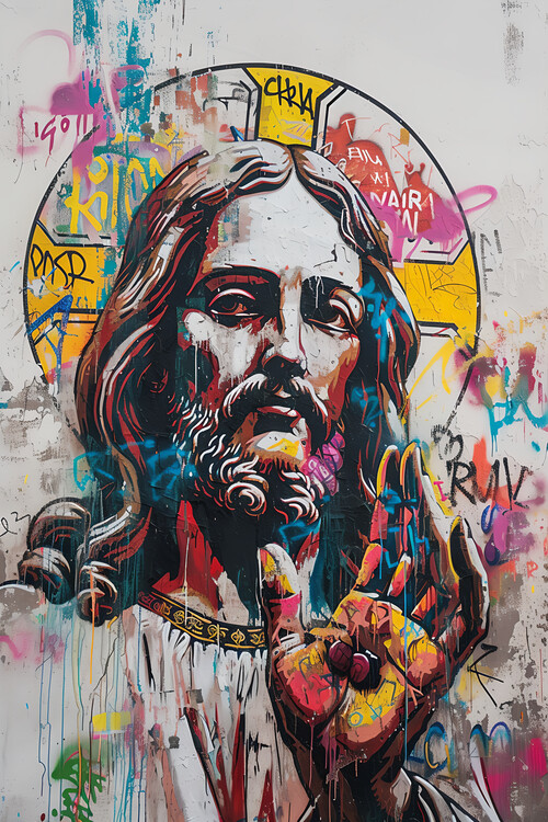 Poster Trendy Jesus