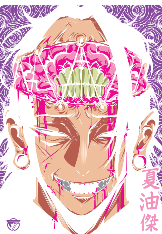 T-shirt Suguru Geto Evil