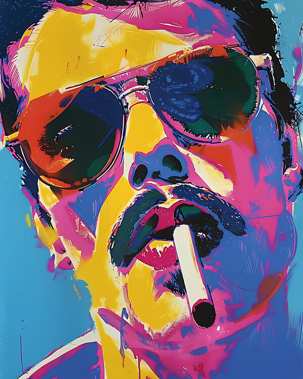 Canvas Print Trendy Freddy