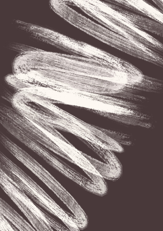 Плакат Abstract Brown Waves