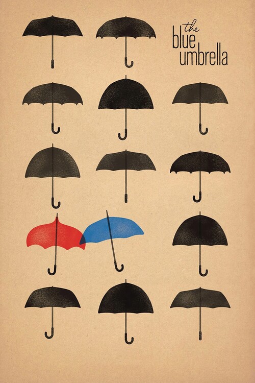 Póster the blue umbrella (2013)
