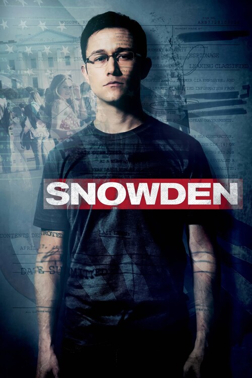 Schilderij op canvas Snowden (2016)