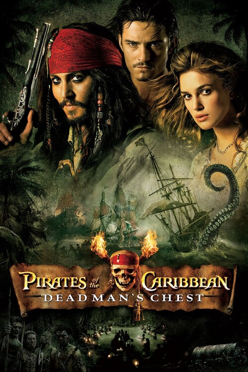 Quadro su tela Pirates of the Caribbean Dead Man's Chest (2006)