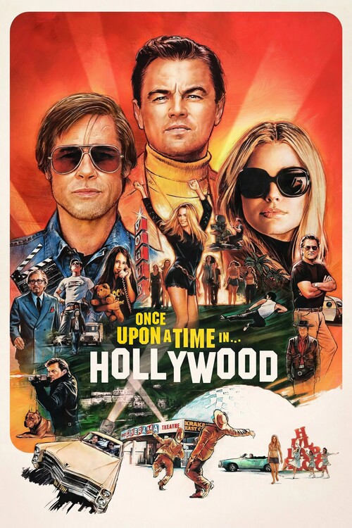 Canvas Print Once Upon a Time... in Hollywood (2019)