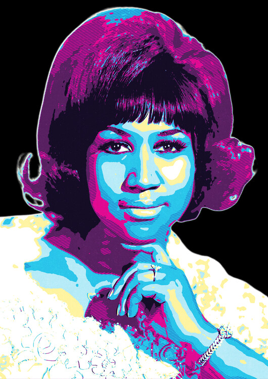 Plakát Aretha Style Retro