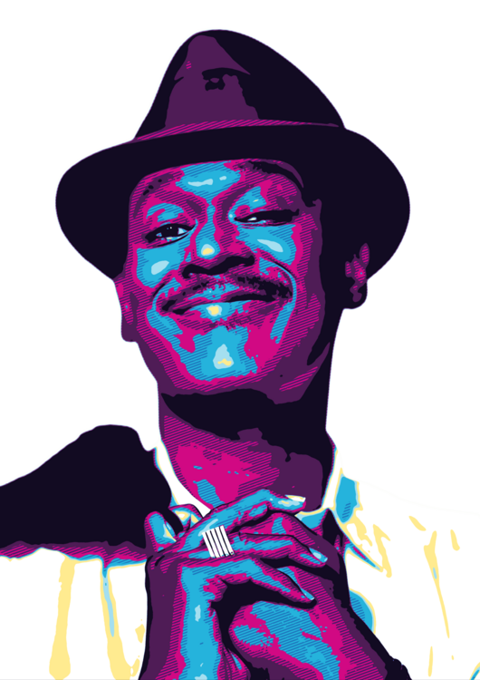 Plakát Luther Retro Style