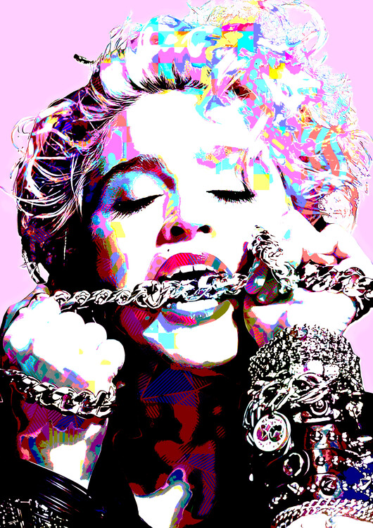 Plakát Queen Pop Art