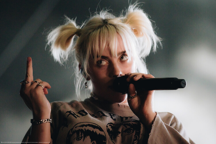 Poster Billie Eilish at ACL Music Festival 2021