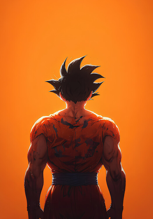 Plakat Goku Unbreakable Resolve The Warrior's Awakening