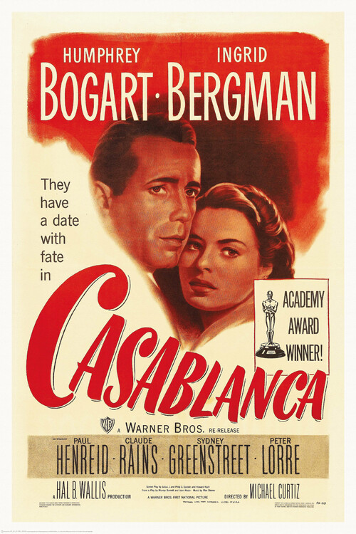 Poster Casablanca (1942)