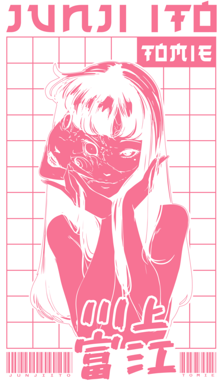 T-shirt Tomie Junji Ito