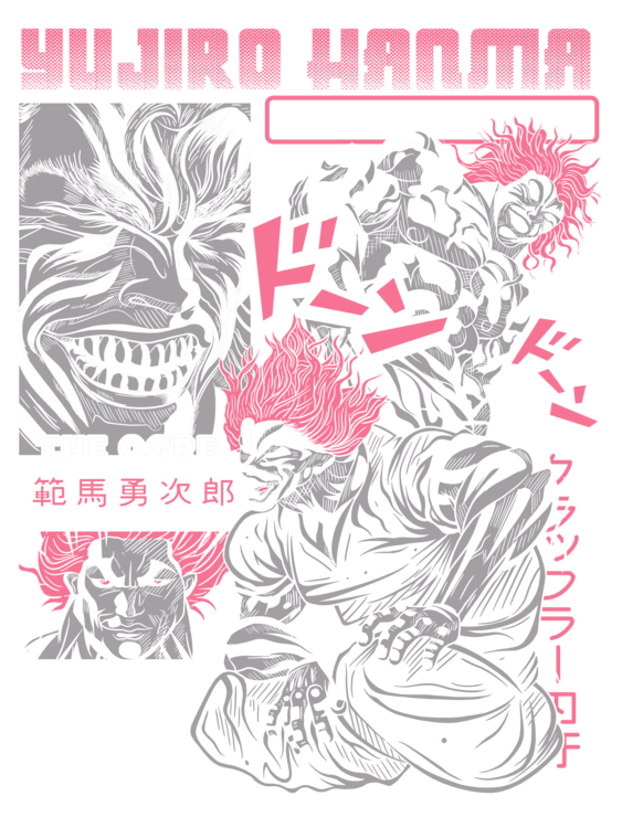 T-shirt Yujiro Hanma