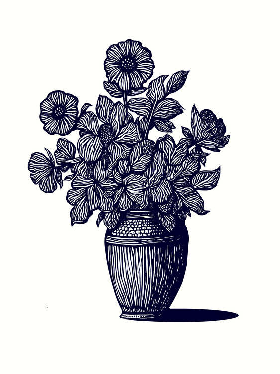 Poster Floral Serenity
