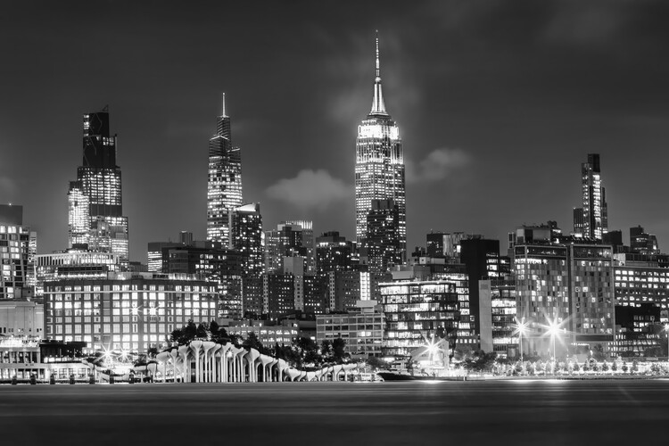 Poster Impressive Midtown Manhattan Skyline with Little Island
