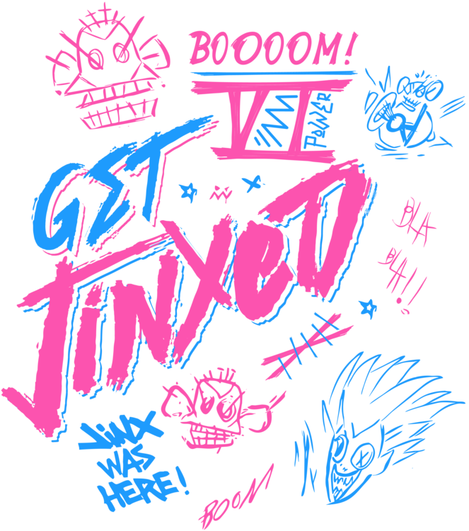 T-shirt Jinx - Get Jinxed