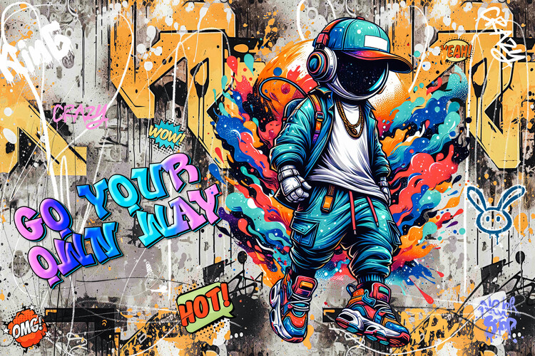 Poster go your own Way