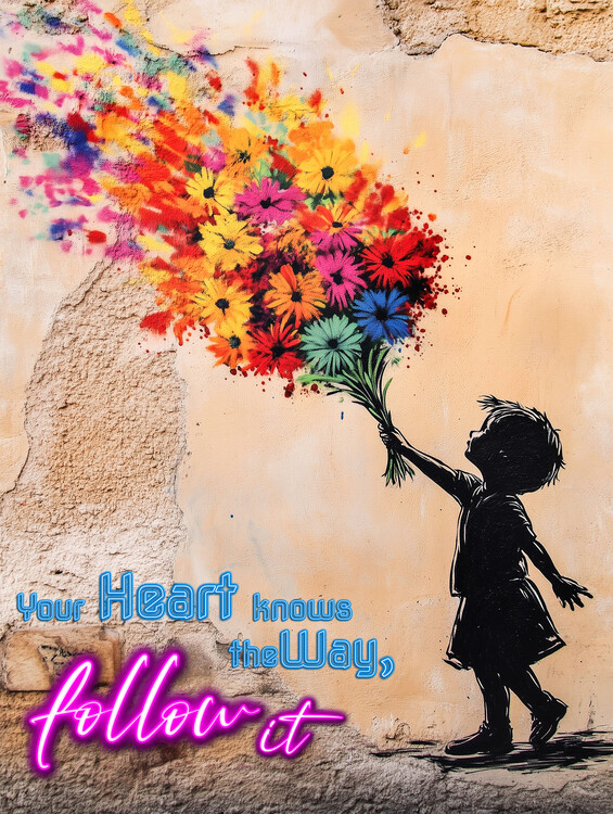 Plakát Your Heart knows the Way