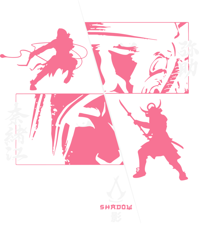 T-shirt Shadows of The Samurai