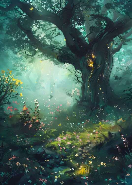 Плакат Fairy Tree