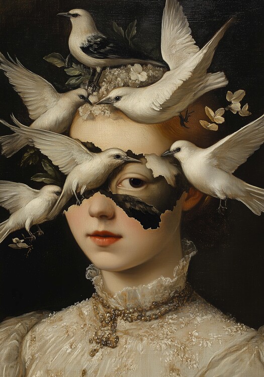 Poster Fractured look