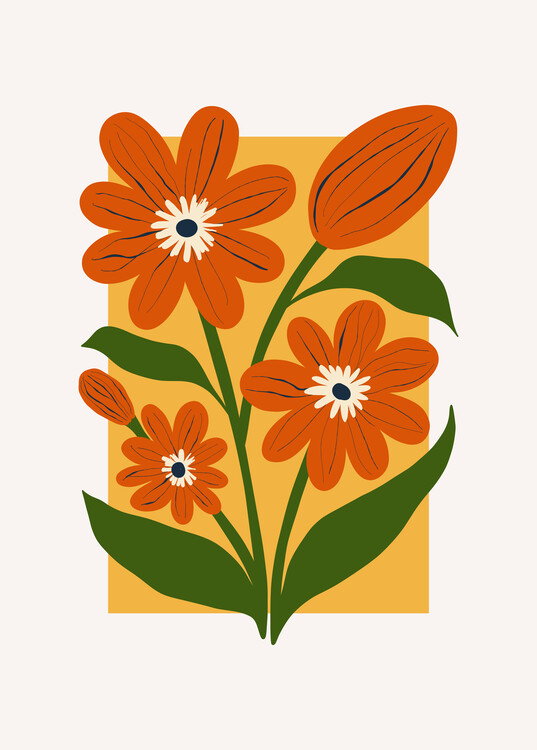 Poster The orange blossom