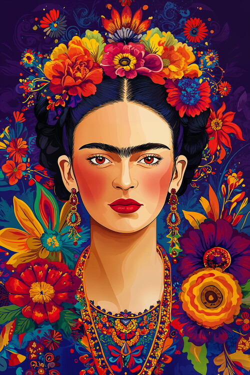 Poster Viva la Vida. Frida Kahlo