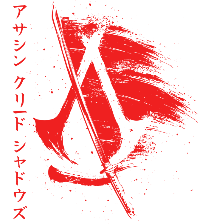T-shirt Red Assassin's Katana