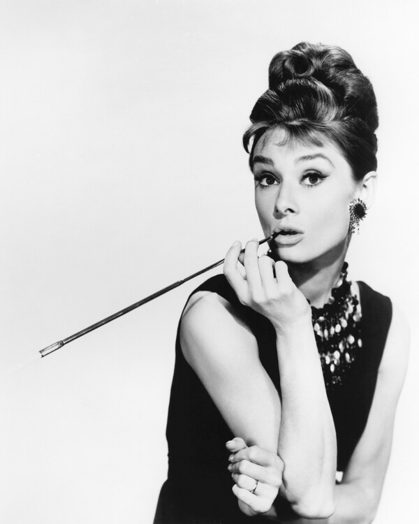 Canvas Print Audrey Hepburn In Breakfast At Tiffany's