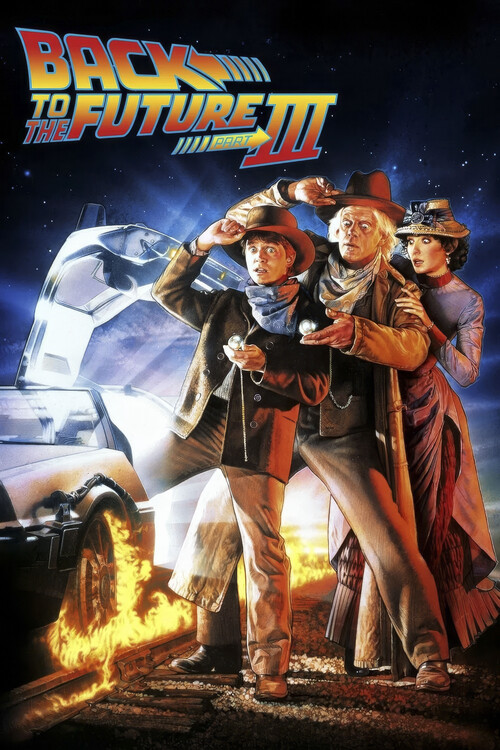 Εκτύπωση καμβά Back to the Future Part III (1990)