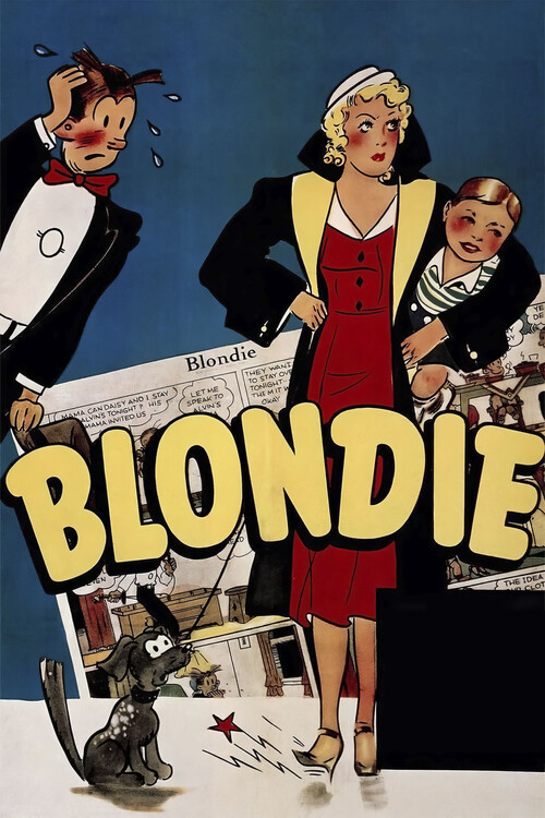 Canvas Print Blondie (1938)