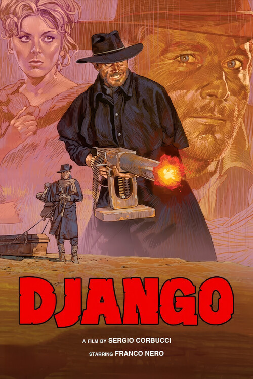 Canvas Print Django (1966)