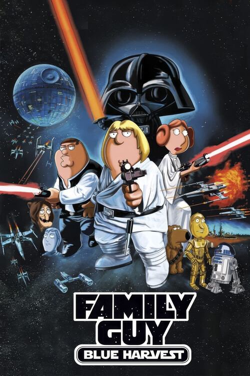 Canvas Print Family Guy Presents Blue Harvest (2008)