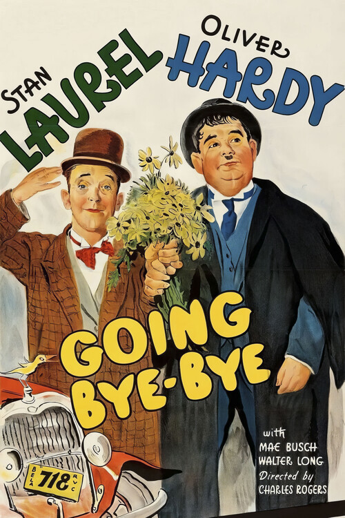 Poster Going Bye-Bye! (1934)
