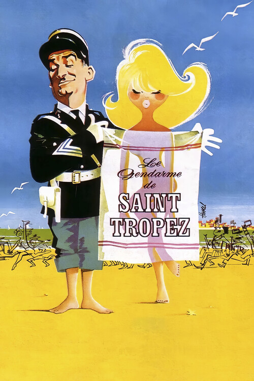 Εκτύπωση καμβά Le Gendarme de Saint-Tropez (1964)