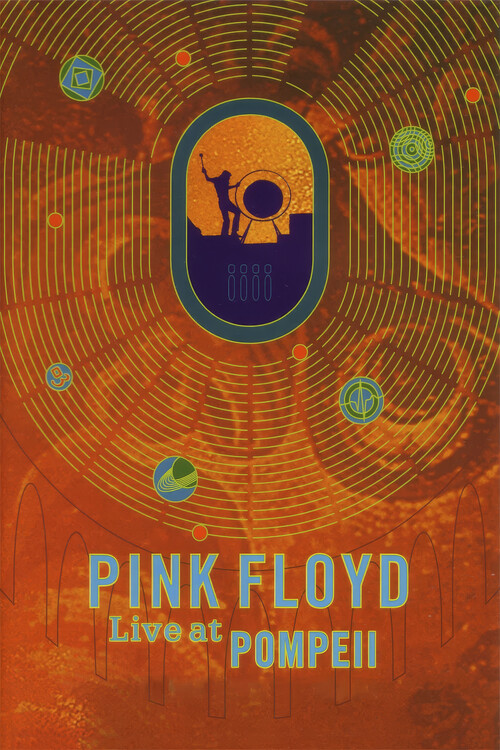 Poster Pink Floyd Live at Pompeii (1972)