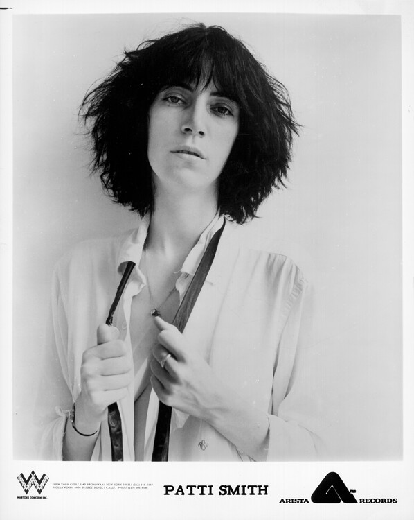 Canvas Print Patti Smith Portrait