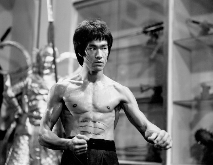 Poster Bruce Lee in Enter The Dragon