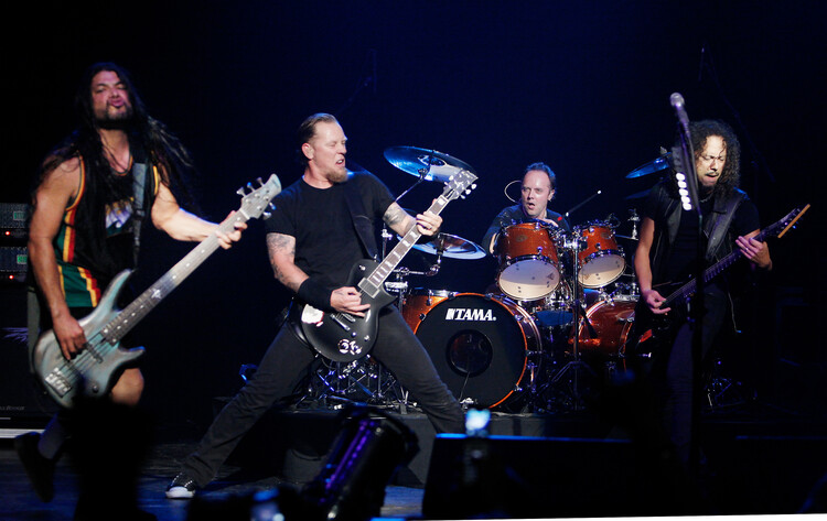 Poster Metallica Perform at The Silverlake Conservatory