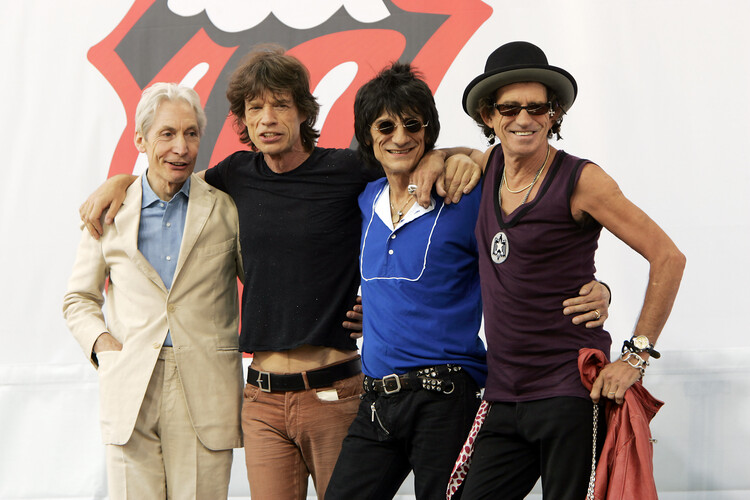 Canvas Print The Rolling Stones Announce Tour, 2005