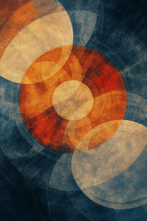 Obraz na płótnie Cosmic Overlap
