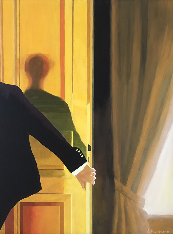 Levně Plakát, Obraz - Doorway Reflection, Borgenhag Holmqvist, 30 × 40 cm