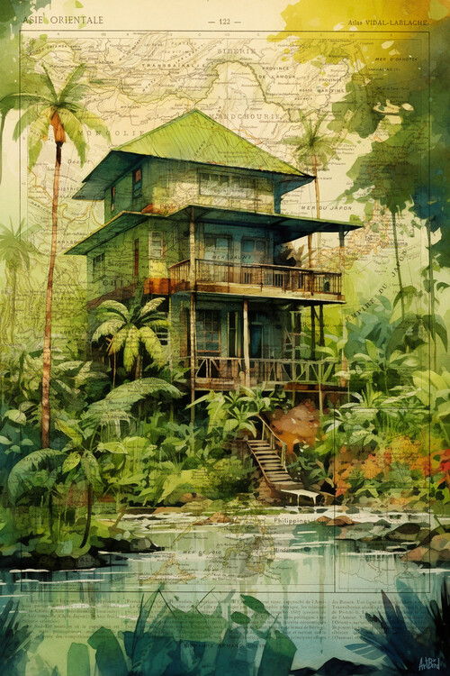 Poster Jungle House