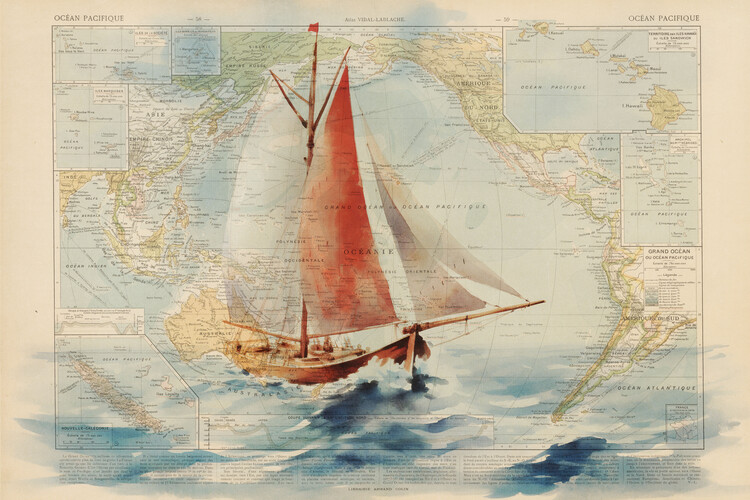 Poster Sailing
