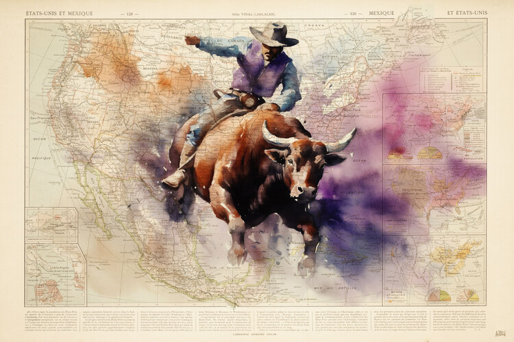 Poster Bull Rider