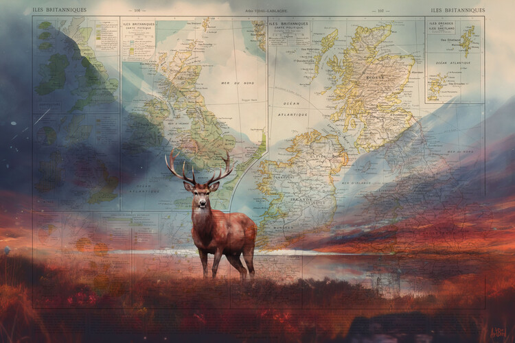 Poster Glencoe Scotland