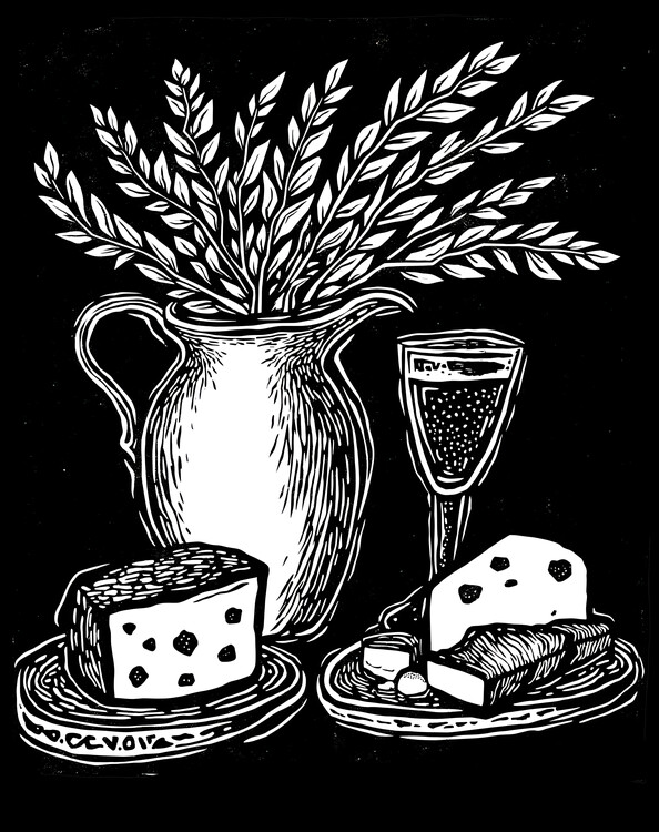 Poster Wheat Landscape