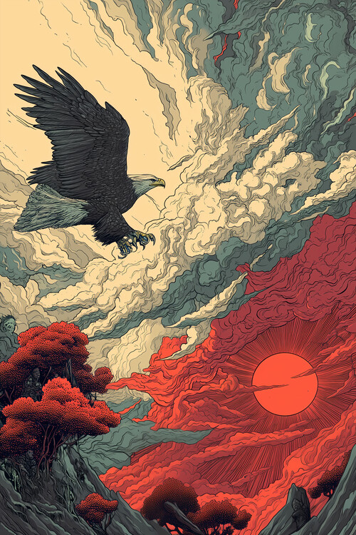 Плакат Blood Moon