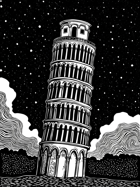 Poster Pisa Tower