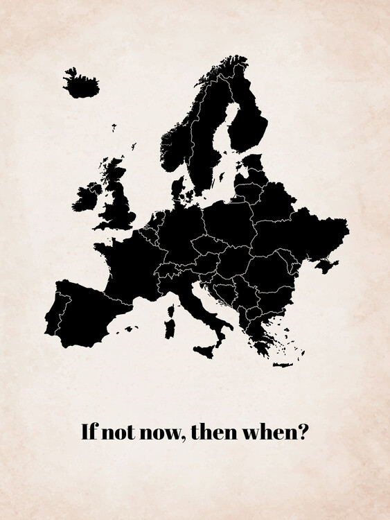 Poster Europe Map