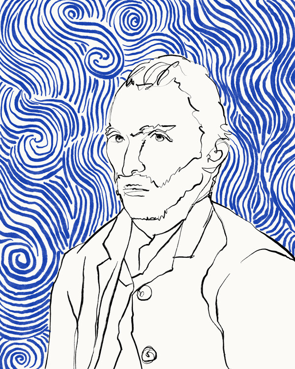 Poster Vincent and the Infinite Blue